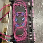 Installazione fibra ottica presso gli uffici di un azienda di produzione a Vicenza