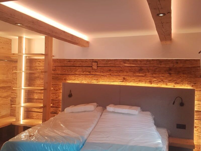 Illuminazione a led per camera da letto